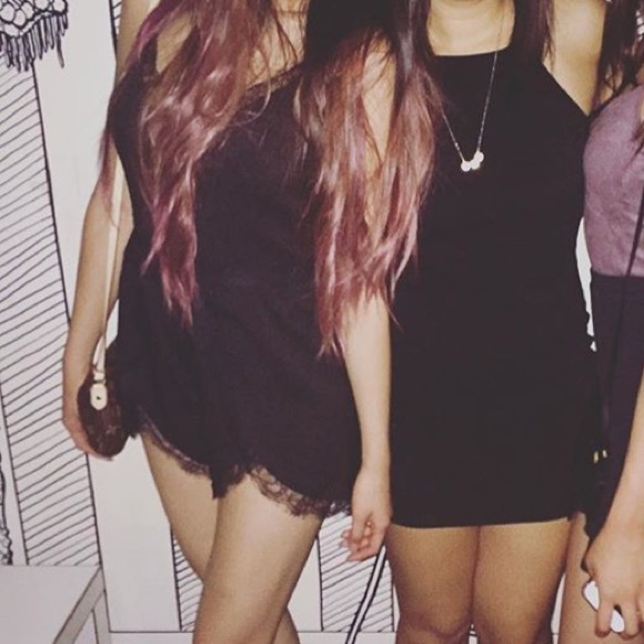 Black Tobi Romper Lace - Picture 3 of 3